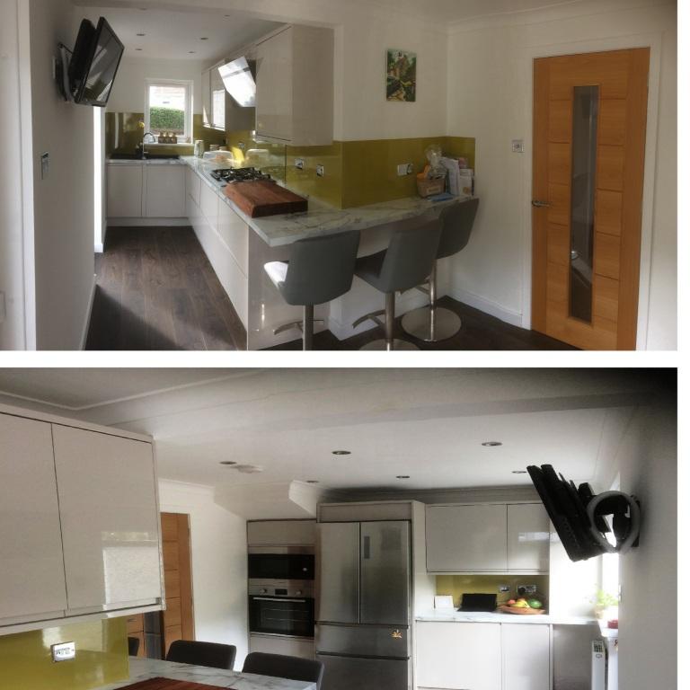 New kitchen & internal alterations, East Kilbride